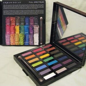 Urban Decay 'Full Spectrum' Eye Shadow Palette 21 Beautiful Vibrant Shades NIB